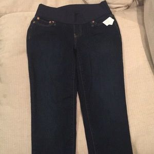 Dark Wash Maternity Jeans